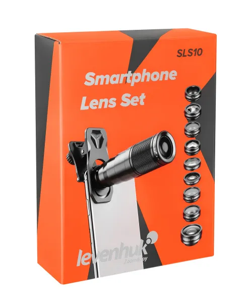 fotografía juego de lentes para teléfono inteligente Levenhuk Kelvin SLS10,  22