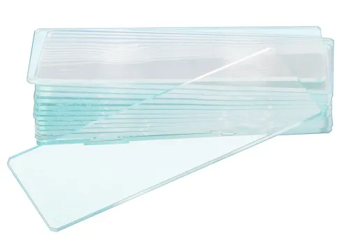 foto portaobjetos vacíos de dos cavidades Levenhuk G50 2H, 50 unidades,  4