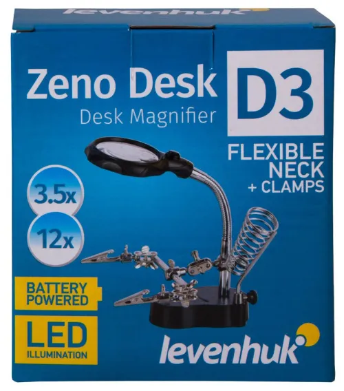 gráfico lupa Levenhuk Zeno Desk D3,  2