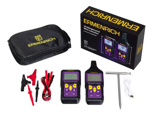 fotografía localizador de cables subterráneos Ermenrich Ping SM150,  2