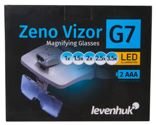 fotografía gafas lupa Levenhuk Zeno Vizor G7,  14