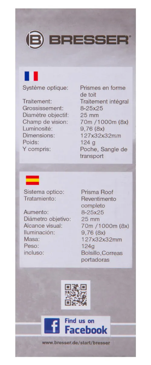imagen monocular Bresser Zoomar 8–25x25,  11