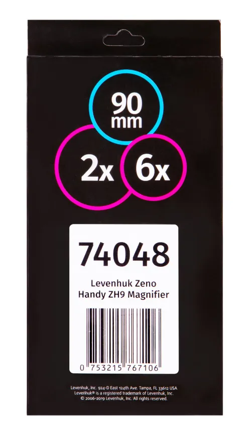 imagen lupa Levenhuk Zeno Handy ZH9,  9