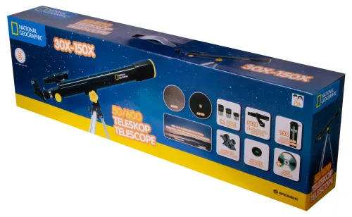 imagen telescopio Bresser National Geographic 50/600 AZ,  10