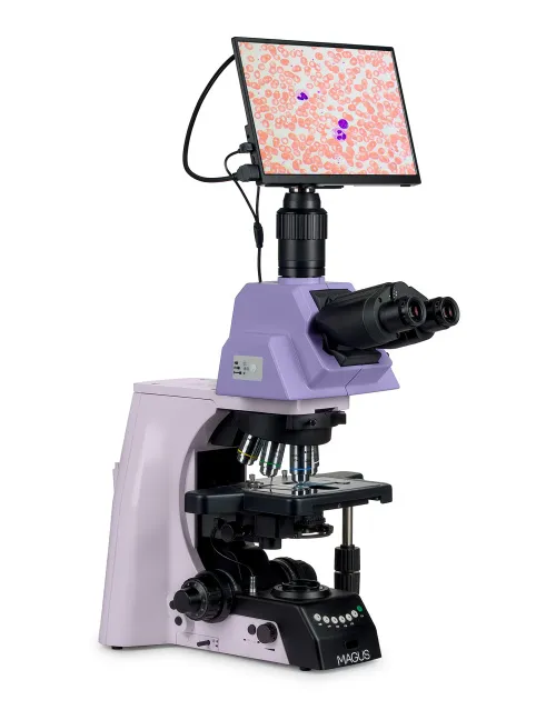 fotografía microscopio digital biológico MAGUS Bio D290T LCD,  3