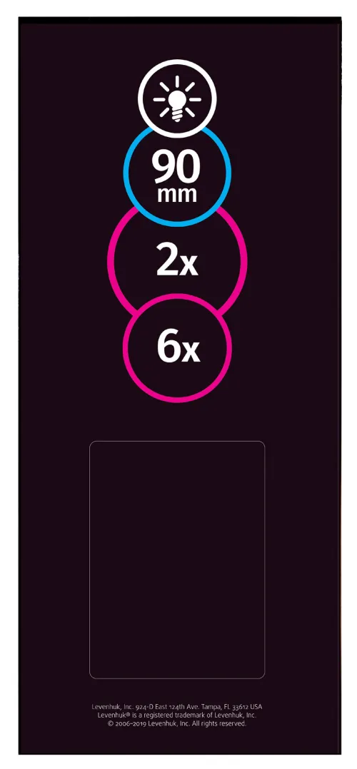 gráfico lupa Levenhuk Zeno Handy ZH35,  13