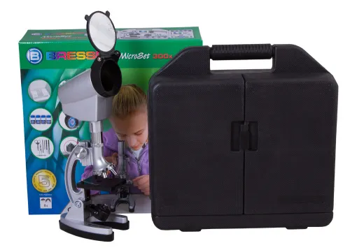 fotografía microscopio Bresser Junior Biotar 300–1200x con maleta,  2