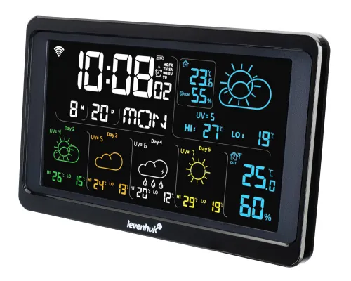 imagen estación meteorológica Levenhuk Wezzer PLUS LP80,  5