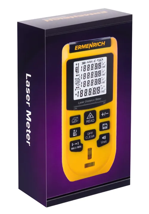 fotografía medidor láser Ermenrich Reel BASE GA50,  6