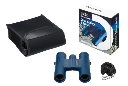foto prismáticos Levenhuk Discovery Elbrus 8x25,  5