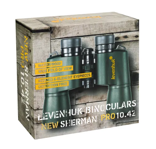 fotografía prismáticos Levenhuk New Sherman PRO 10x42,  13