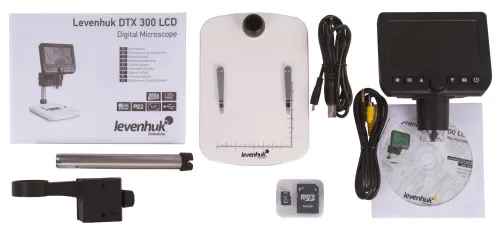 gráfico microscopio digital Levenhuk DTX 300 LCD,  10