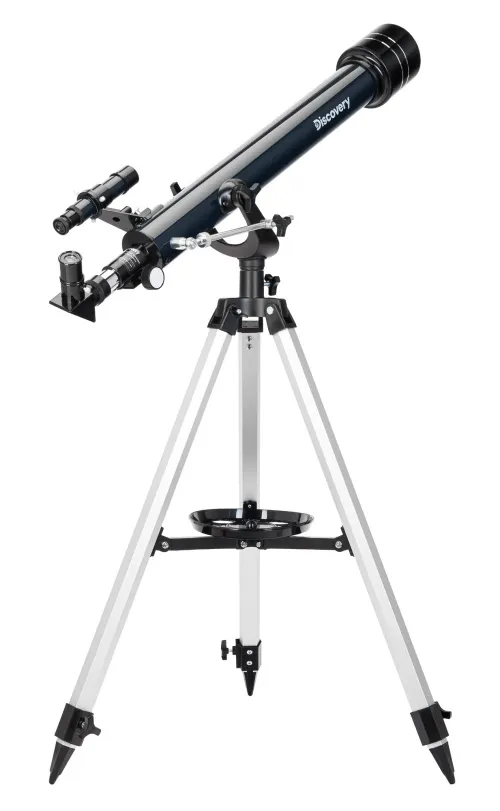 gráfico telescopio Levenhuk Discovery Spark 607 AZ con libro,  7