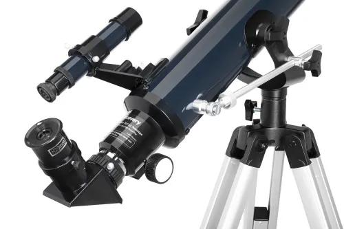 foto telescopio Levenhuk Discovery Spark 707 AZ con libro,  7