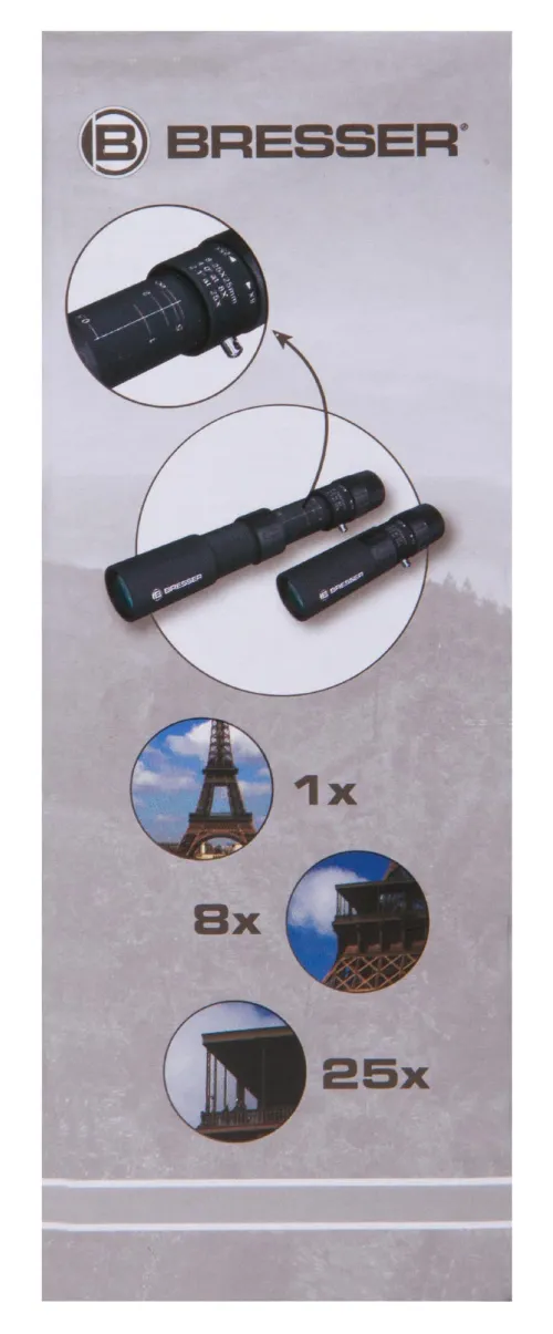 imagen monocular Bresser Zoomar 8–25x25,  9
