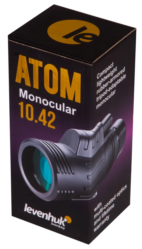 fotografía monocular Levenhuk Atom 10x42,  10