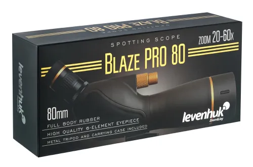fotografía catalejo Levenhuk Blaze PRO 80,  15