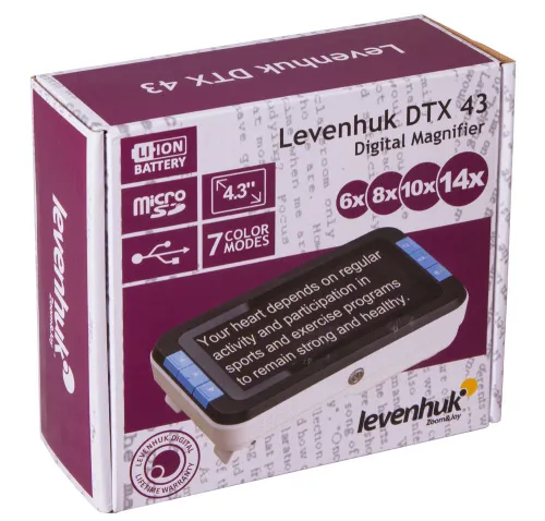 foto lupa digital Levenhuk DTX 43,  16