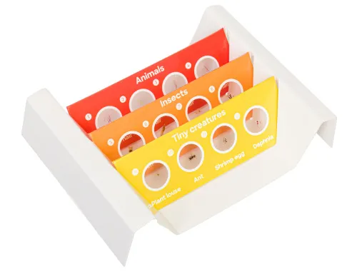 foto set de 12 preparaciones Levenhuk Discovery Fauna,  2