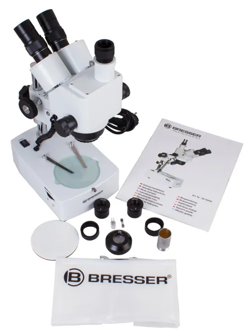 fotografía microscopio Bresser Advance ICD 10–160x,  14
