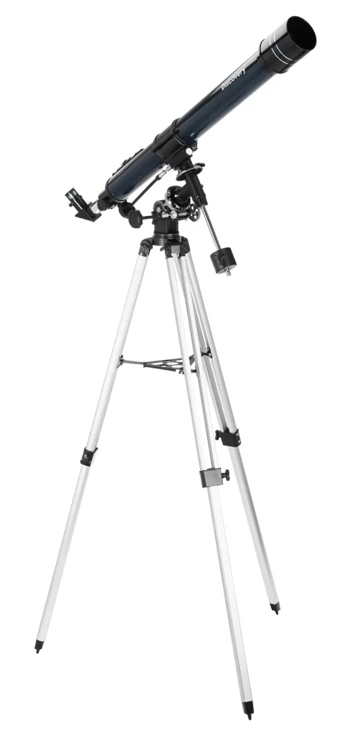 imagen telescopio Levenhuk Discovery Spark 709 EQ con libro,  8