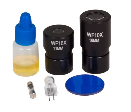 imagen microscopio biológico Levenhuk 320,  10