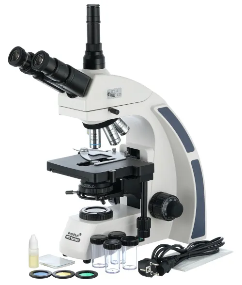 foto microscopio trinocular Levenhuk MED 40T,  2