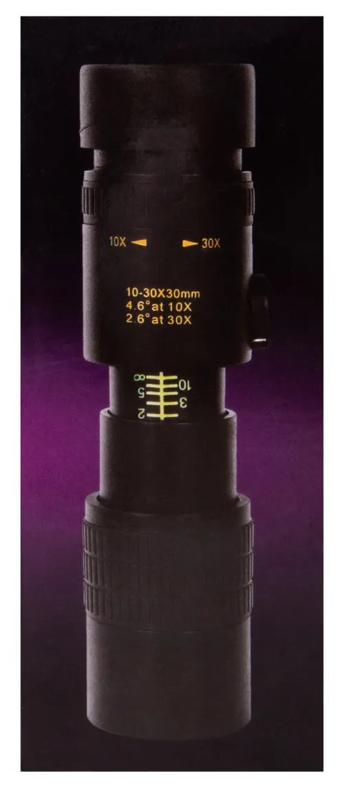 imagen monocular Levenhuk Atom 10–30x30,  13