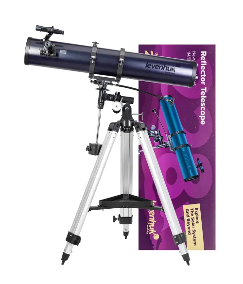 gráfico telescopio Levenhuk New Skyline PLUS 114/900 EQ2,  2