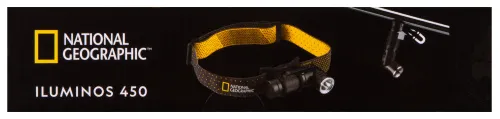 gráfico linterna Bresser National Geographic ILUMINOS 450 LED con soporte para la cabeza,  16
