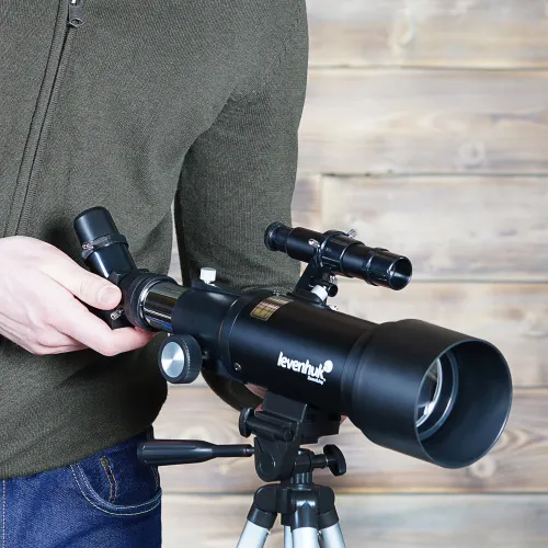 imagen telescopio Levenhuk Skyline Travel 70,  19