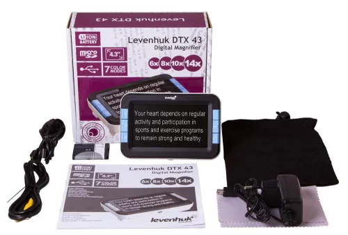 foto lupa digital Levenhuk DTX 43,  15