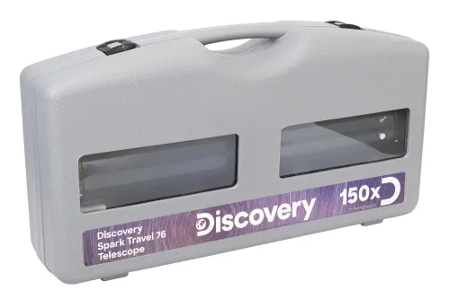 gráfico telescopio Levenhuk Discovery Spark Travel 76 con libro,  3