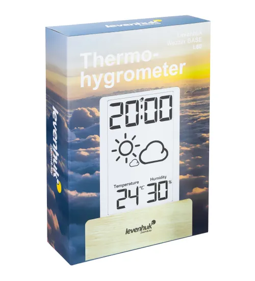 gráfico termohigrómetro Levenhuk Wezzer BASE L60,  9