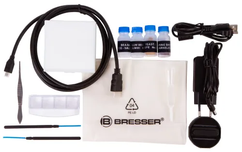 imagen microscopio Bresser Biolux Touch 5MP HDMI,  16