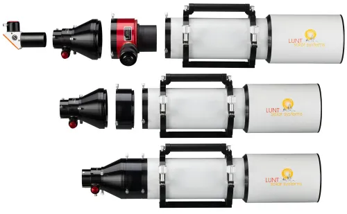 imagen telescopio solar LUNT LS130THa/B1800 H-alpha,  5