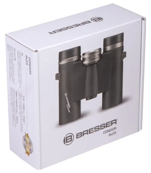 gráfico prismáticos Bresser Condor UR 8x25,  12