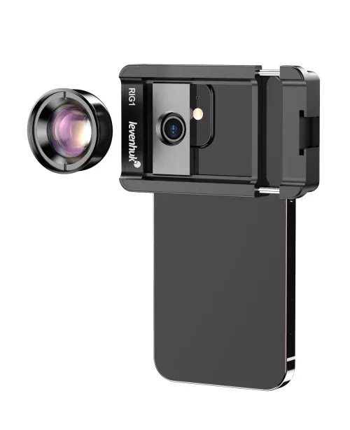 fotografía mini jaula para teléfono inteligente Levenhuk Kelvin RIG1,  5