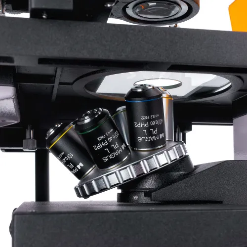 gráfico microscopio invertido digital de fluorescencia MAGUS Lum VD500L LCD,  11