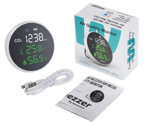 fotografía medidor de la calidad del aire Levenhuk Wezzer Air MC30,  2