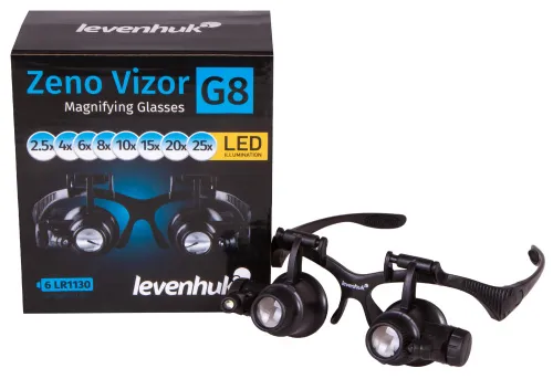 gráfico gafas lupa Levenhuk Zeno Vizor G8,  13