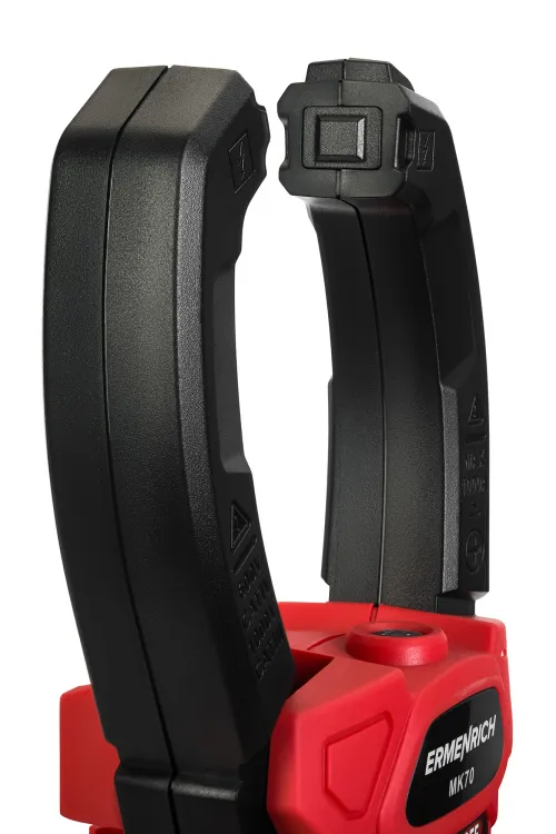 fotografía amperímetro de pinza digital Ermenrich Ping MK70,  7