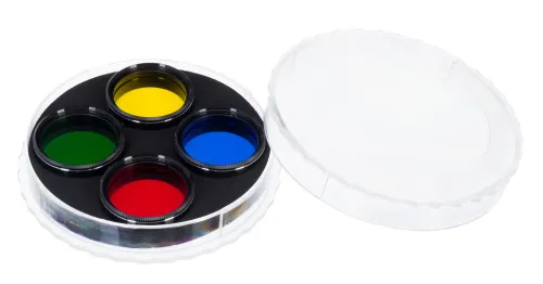 foto juego de filtros F4 «El Sistema Solar» de Levenhuk,  3