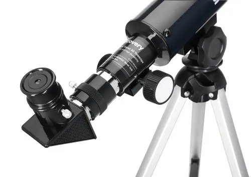 gráfico telescopio Levenhuk Discovery Spark Travel 50 con libro,  12