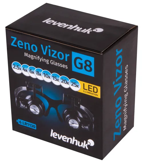 gráfico gafas lupa Levenhuk Zeno Vizor G8,  14