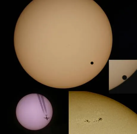 imagen telescopio Bresser Solarix 114/500 con filtro solar,  4