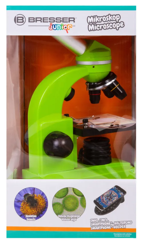 gráfico microscopio Bresser Junior Biolux SEL 40–1600x,  12