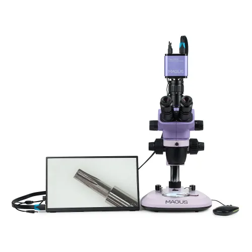 fotografía estereomicroscopio digital MAGUS Stereo D8T LCD PLUS,  5