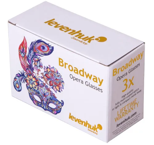 imagen prismáticos de ópera Levenhuk Broadway 325L con mango,  15