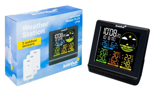 imagen estación meteorológica Levenhuk Wezzer PLUS LP40,  2